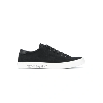 Shop Saint Laurent Malibu Sneakers In Black