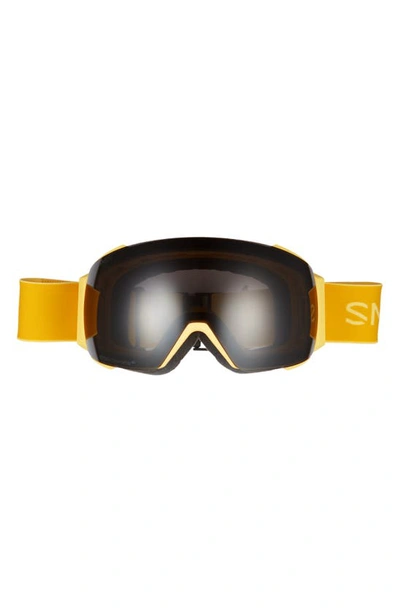 Shop Smith I/o Mag™ Snow Goggles In Citrine Sun Black