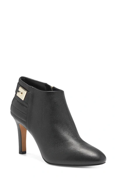 Shop Vince Camuto Landria Bootie In Black Leather