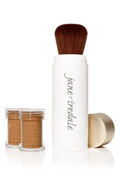 Shop Jane Iredale Amazing Base® Loose Mineral Powder Spf 20 Refillable Brush In Velvet