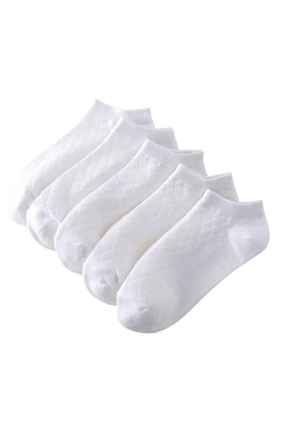 Shop Stems 5-pack Ankle Socks In White