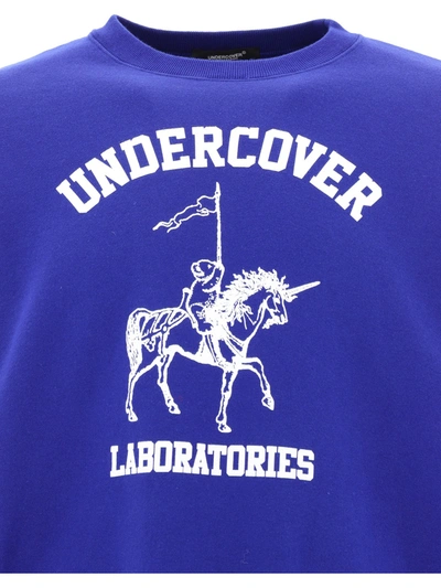 Shop Undercover "unicorn" Sweatshirt In Blue