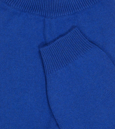 Shop The Row Louie Cashmere Sweatpants In Klein Blue