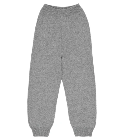 Shop The Row Louie Cashmere Sweatpants In Medium Heather