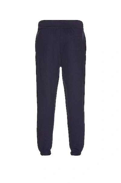 Shop Polo Ralph Lauren Fleece Pant Relaxed In Cruise Navy