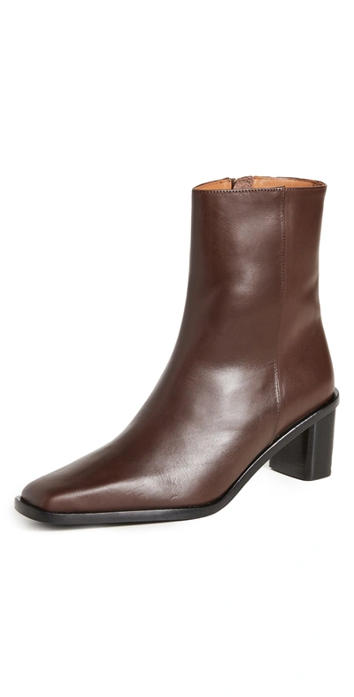 Shop Atp Atelier Torina Boots In Nebbiolo