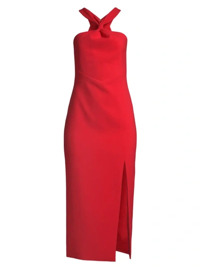 Shop Likely Women's Avie Dress In Scarlet