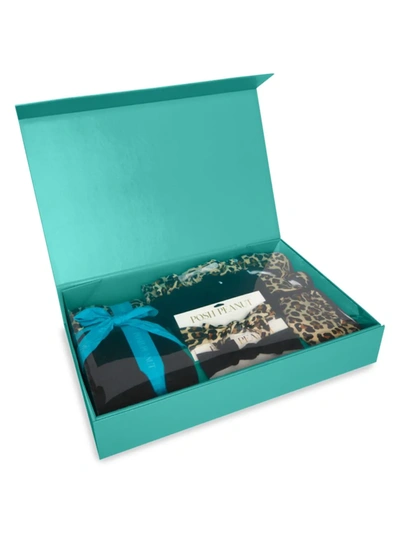 Shop Posh Peanut Baby Girl's Lana Leopard 6-piece Gift Box Set In Brown