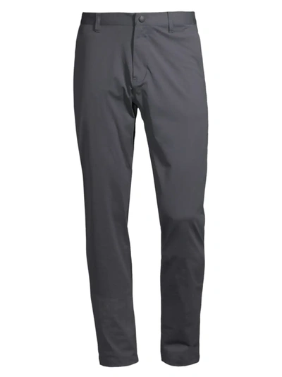 Shop Rhone Men's 32" Slim-fit Commuter Pants In Iron