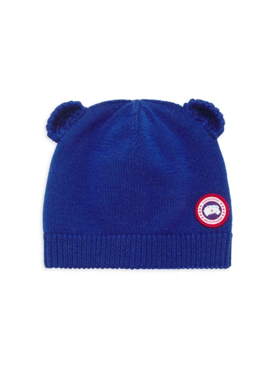 Shop Canada Goose Baby's Pbi Wool Cub Hat In Royal Blue