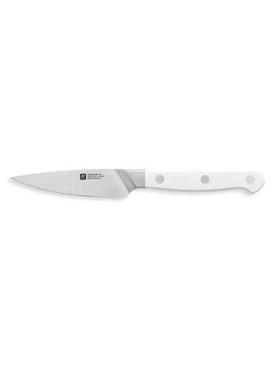 Shop Zwilling J.a. Henckels Pro Le Blanc 4-inch Paring Knife In White