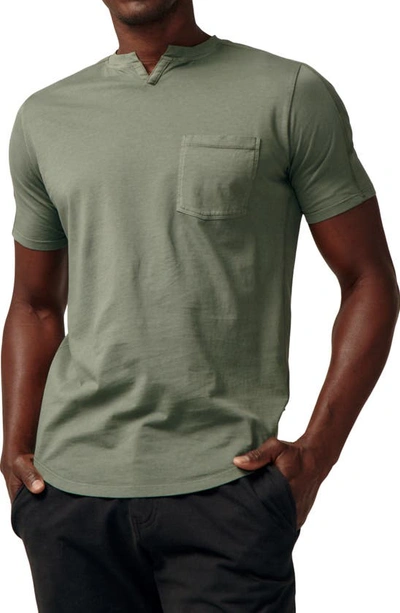 Shop Good Man Brand Premium Cotton T-shirt In Army