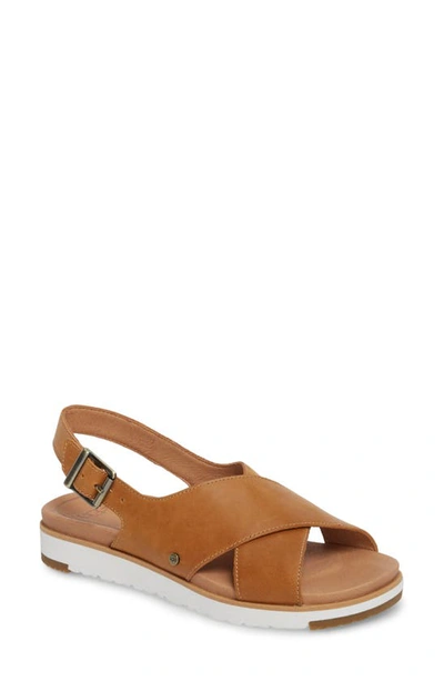 Ugg Women's Kamile Sandals In Almond | ModeSens