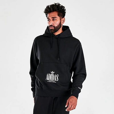 trefoil script hoodie