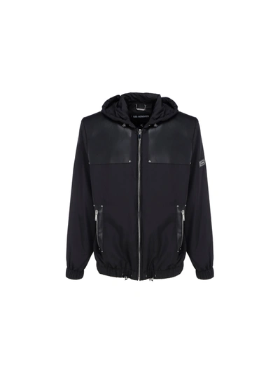 Shop Les Hommes Jacket In Black