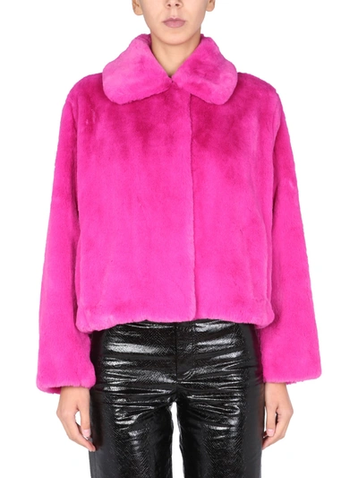 Shop Stand Studio Marcella Jacket In Rosa