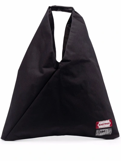 Shop Mm6 Maison Margiela X Eastpak Japanese Tote Bag In Black