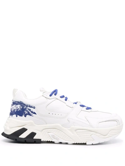 Shop Marcelo Burlon County Of Milan C-run 2000 Tempera Wings Sneakers In White