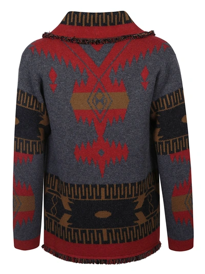 Shop Alanui Sweaters In Brick Red