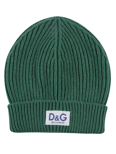 Shop Dolce & Gabbana Hats In Verde Scuro