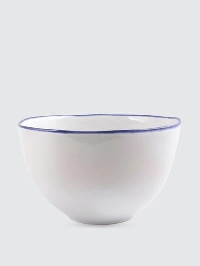 Shop Vietri Aurora Edge Deep Bowl In White