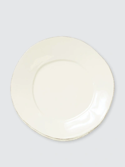 Shop Vietri Lastra Dinner Plate In Linen