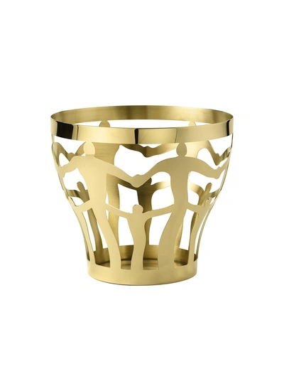 Shop Ghidini Large Bowl - Polished Brass