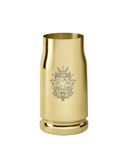 Shop Ghidini Nowhere Bullet Vase - Polished Brass