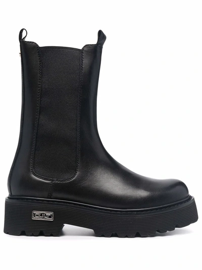 Cult Calf-length Boots In Black