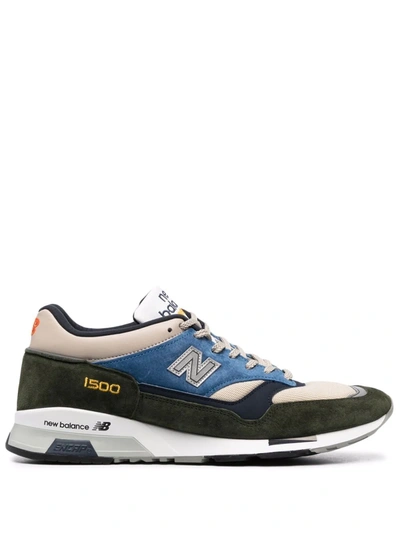 New Balance Multicoloured Made In Uk 1500 Sneakers In Blue | ModeSens