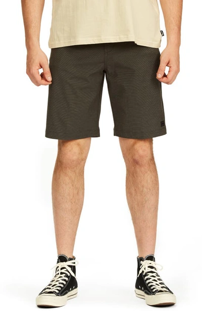 Shop Billabong Crossfire Shorts In Asphalt