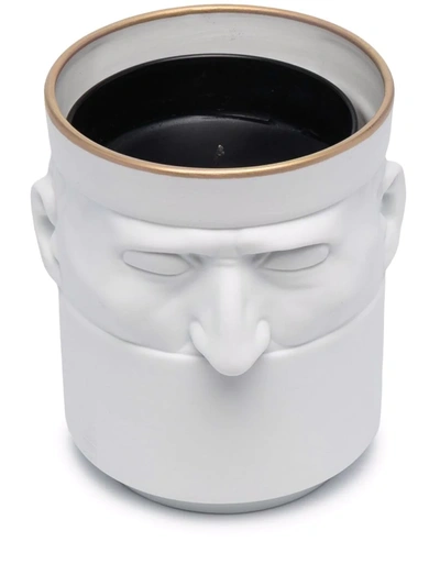 Ginori 1735 The Companion Candle In Weiss
