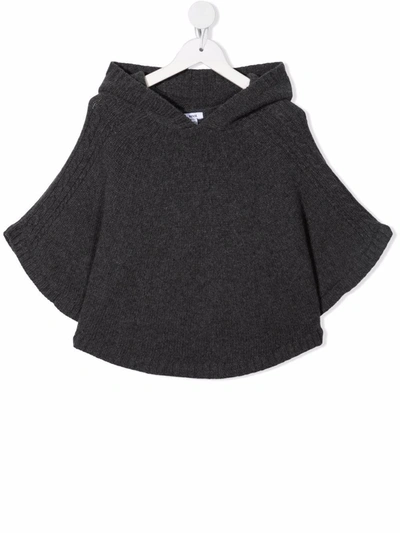Shop Knot Hooded Cashmere Jumper In Grey