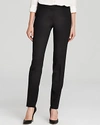 Theory 'super Slim Edition' Stretch Wool Pants In Black