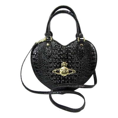 Chancery heart patent leather handbag Vivienne Westwood Metallic