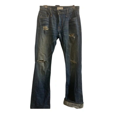 Pre-owned Perrine Taverniti Straight Jeans In Blue