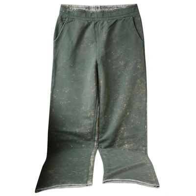 COTTON CITIZEN Pre-owned Trousers In Green