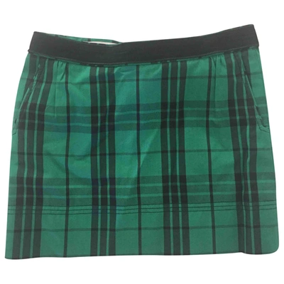 Pre-owned Luella Mini Skirt In Green