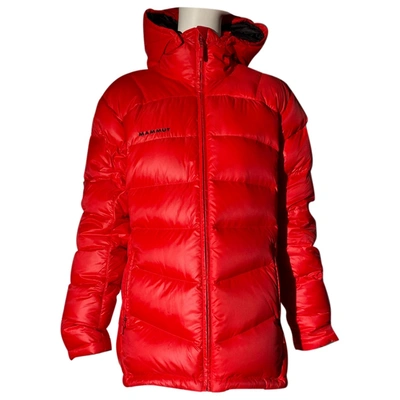 Pre-owned Mammut Coat In Red