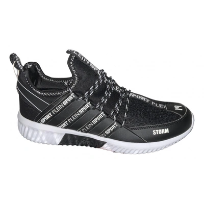 Pre-owned Plein Sport Low Trainers In Black
