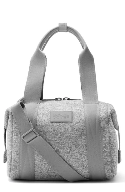 Shop Dagne Dover Landon Small Neoprene Carryall Duffle Bag In Heather Grey