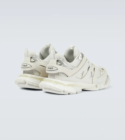 Shop Balenciaga Track Sneakers In Recycled White