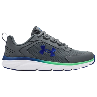 Shop Under Armour Boys  Assert 9 In Gray/white/multicolor