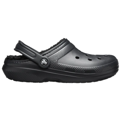 Crocs Perforated Toe Sandals In Black/black