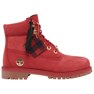 wetenschapper Vooruitgang Gemeenten Timberland Kids' Boys 6premium Waterproof Boots In Red/red/gold | ModeSens