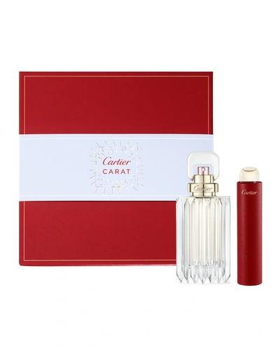 Shop Cartier Carat Set - Eau De Parfum & Purse Spray