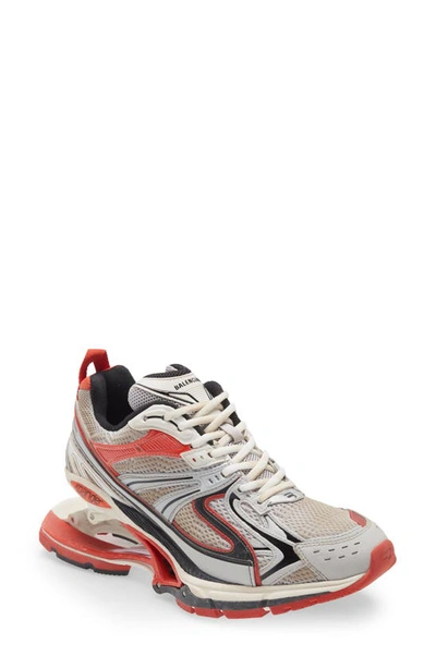 Shop Balenciaga X-pander Sneaker In 6012 Red/ Silver/ Black/ White