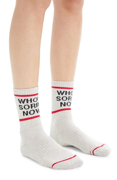 Shop Mother Baby Steps Crew Socks In Whos Sorry Now