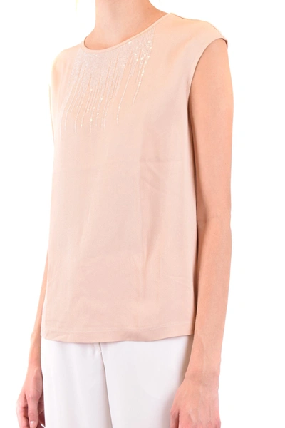 Shop Fabiana Filippi Top In Pink