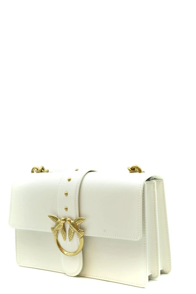 Shop Pinko Shoulder Bags In White